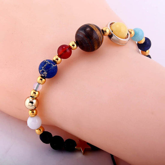 Image Title Solar System Charm Bracelet Wrist
